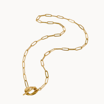 Gold Link Chain Necklace