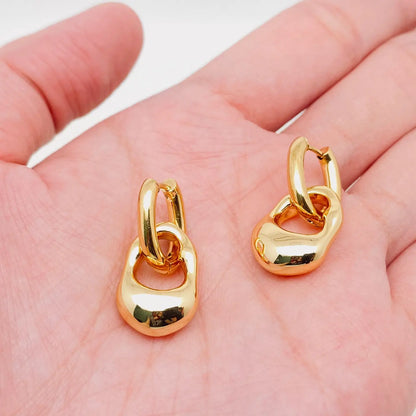 Geometric Glow Earrings