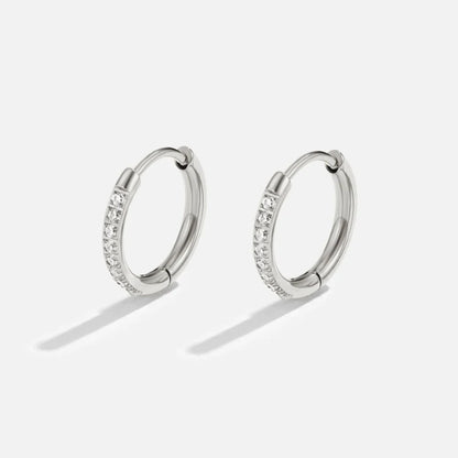 Amaia Silver Hoops